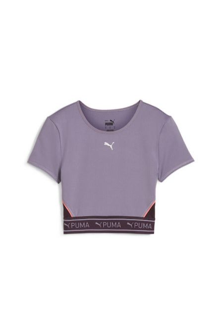 Γυναικείο Αθλητικό T-shirt Fast Drying-Puma Baby Tee Short(525878-30)